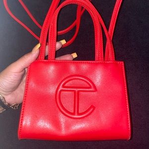 Red Small Telfar Bag